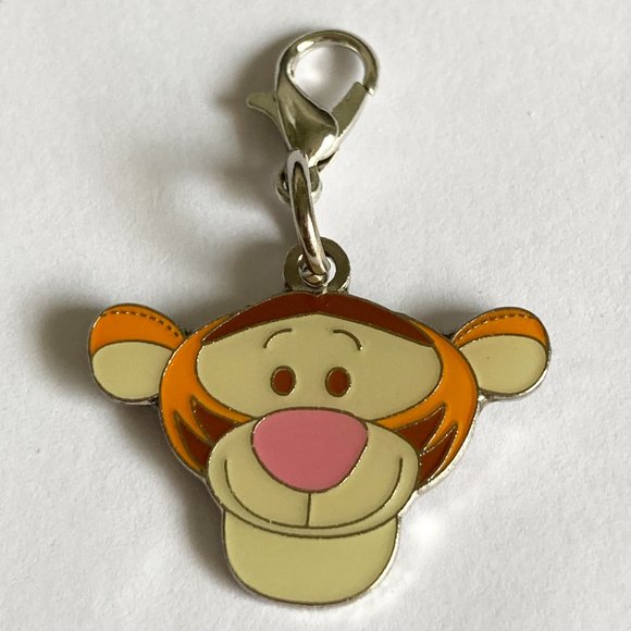 Vintage Disney Winnie The Pooh Tigger Eeyore 6 Clip On Charms Purse Zipper Pull - Picture 4 of 11